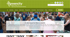 Desktop Screenshot of greencitymarket.org